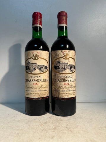 1974 Chateau Chasse-Spleen - Moulis-en-Medoc Grand Vin - 2, Nieuw