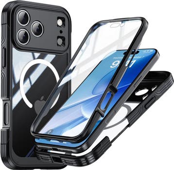 DrPhone HardShield iPhone 17 Pro Max Case – 9H Glas – MagSaf, Verzenden, Nieuw