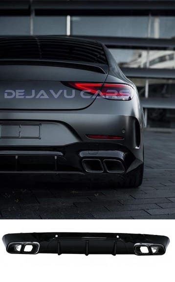 63 AMG Look Diffuser voor Mercedes Benz CLS Klasse C257, Ophalen of Verzenden