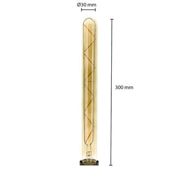LED FILAMENT E27 TUBULAR SMOKE, Ophalen of Verzenden, Nieuw