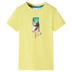 vidaXL Kindershirt 116 geel, Verzenden, Nieuw