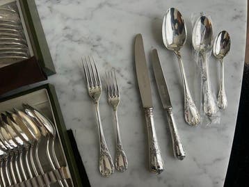 Christofle - Bestekset voor 12 personen (84) - Marly -
