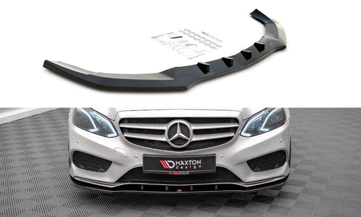Voorspoiler V.1 Mercedes E-Klasse W212 AMG Pakket Maxton, Auto-onderdelen, Carrosserie en Plaatwerk, Ophalen of Verzenden