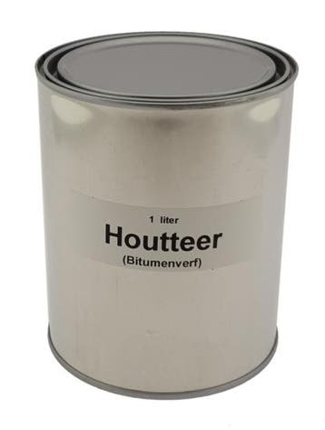 Houtteer bitumenverf, Verzenden, Nieuw