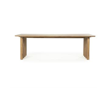 Eettafel Jake 180x100cm - bruin | Eleonora, Huis en Inrichting, Tafels | Eettafels, Ophalen of Verzenden, Nieuw