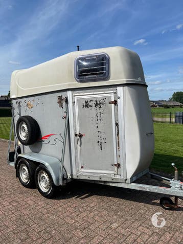 Leuke sluis 1,5 Paards Trailer, Ophalen, Zo goed als nieuw, 1½-paards trailer