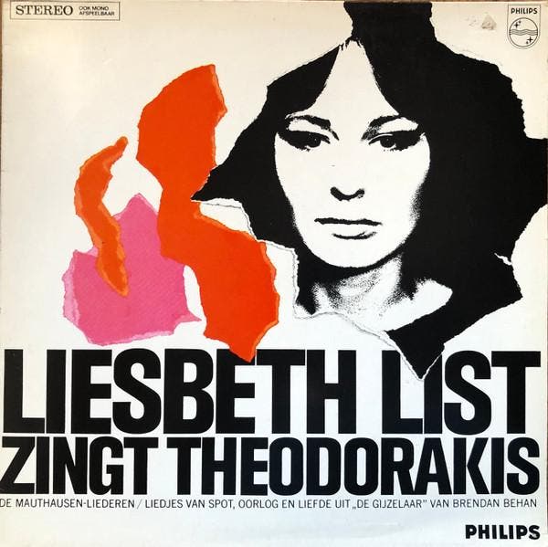 Liesbeth List Zingt Mikis Theodorakis - Liesbeth List Zingt, Cd's en Dvd's, Vinyl | Pop, Gebruikt, Ophalen of Verzenden