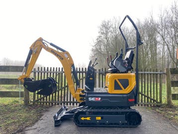 Shantui SE12SR Minigraver 2025 | 1200kg | Kubota, Graafmachine
