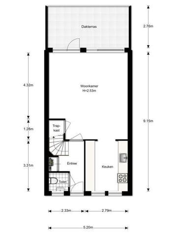 Te Huur 5 Kamer Appartement Vlietwaard In Alkmaar, Alkmaar, Direct bij eigenaar, Noord-Holland, Appartement
