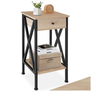 Bijzettafel Dayton 35x35x70,5cm, Huis en Inrichting, Tafels | Bijzettafels, Verzenden, Nieuw