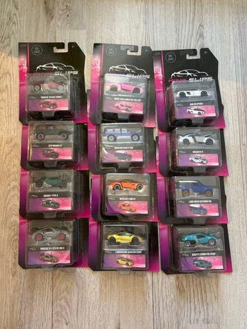 Jada Toys 1:64 - Modelauto (12) - Pink Slips collectie, Nieuw