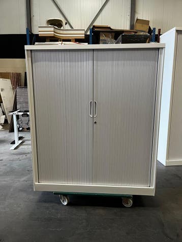 Roldeurkast - Archiefkast - Nieuw - Met slot - 140x120x45 cm, 100 tot 150 cm, Verzenden, 100 tot 150 cm, Nieuw