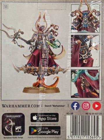 Thousand Sons Ahriman Arch-Sorcerer (Warhammer nieuw), Hobby en Vrije tijd, Wargaming, Ophalen of Verzenden, Nieuw