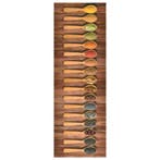 vidaXL Keukenmat wasbaar Spoon 60x180 cm, Verzenden, Nieuw