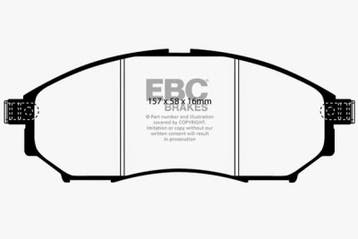 EBC 06-09 Infiniti FX35 3.5 Greenstuff Front Brake Pads, Ophalen of Verzenden, Nieuw