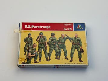 Italeri | U.S. Paratroops | 1:35 | 309, Hobby en Vrije tijd, Verzenden, Nieuw