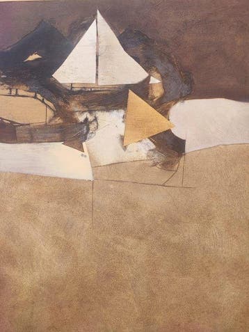 Antonio Collado Martinez (1956) - Marina en Ocre