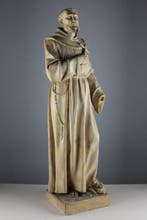 J.P. Maas & Zn - Beeld, Saint Francis of Assisi – Studio