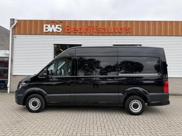 Volkswagen - Crafter - Bestelbus - 35 2.0 TDI 140pk automaat, Automaat, Volkswagen, Zwart, Diesel