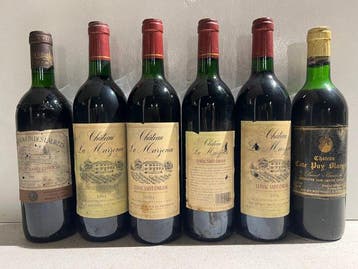 1994 x 4 Chateau la Marzenac 1969 Chateau Cote Puy Blanquet, Nieuw