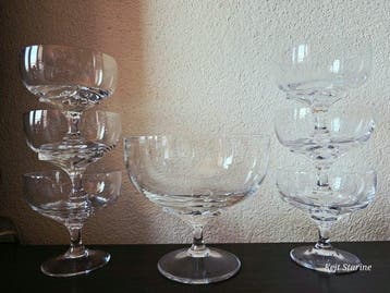 Rosenthal - Set kommen (7) - Kristal