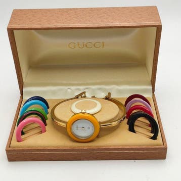 Gucci - Change Bezel - 1100-L - Dames - 1980-1989, Sieraden, Tassen en Uiterlijk, Nieuw