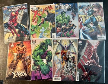 Uncanny X-Men, Venom, X-Men, Daredevil, The Champions,, Nieuw
