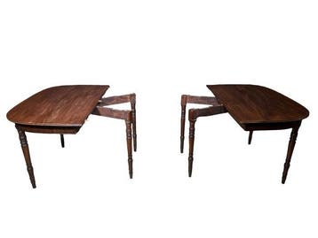 Uitschuifbare tafel - Mahonie