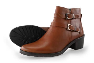 Mano Enkellaarzen in maat 38 Bruin, Kleding | Dames, Bruin, Verzenden, Mano, Lage of Enkellaarzen