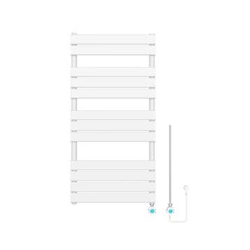 Elektrische designradiator Ella 120x60cm mat wit 700W, Verzenden, Nieuw