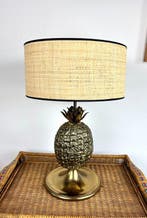 Hans Turnwald - Tafellamp - Verguld messing - Ananaslamp van, Nieuw
