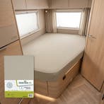 Jersey hoeslaken Frans bed wit,lichtgrijs,zand of antraciet, Eenpersoons, Verzenden, Nieuw, Wit