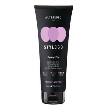 Alter Ego Stylego Power Fix Gel - 250ml, Ophalen of Verzenden, Nieuw, Gel, Wax, Haarlak of Mousse