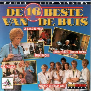 cd - Radio City Singers - De 16 Beste Van De Buis, Verzenden, Zo goed als nieuw