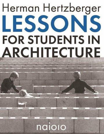 9789462083196 Lessons for students in architecture, Verzenden, Nieuw, Herman Hertzberger