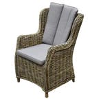 Darwin dining tuinstoel naturel rotan southend, Tuin en Terras, Ophalen of Verzenden, Nieuw