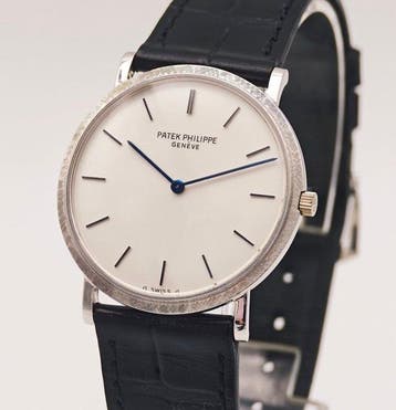 Patek Philippe - Calatrava Fine Textured Bezel 18k White, Nieuw