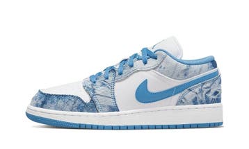 Air Jordan 1 Low Washed Denim (GS), Nieuw