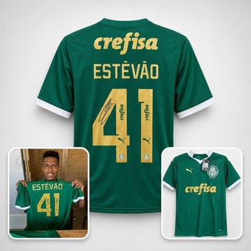 Palmeiras - Estêvão Willian - 2024 - Voetbalshirt, Nieuw