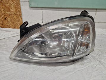Koplamp links Opel Corsa C ( prijs incl. verzenden ), Auto-onderdelen, Ophalen of Verzenden, Gebruikt, Opel
