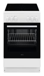 €399 AEG CCB50090BW Vrijstaand fornuis A Electrisch Kerami, Ophalen of Verzenden, Nieuw, Energieklasse A of zuiniger