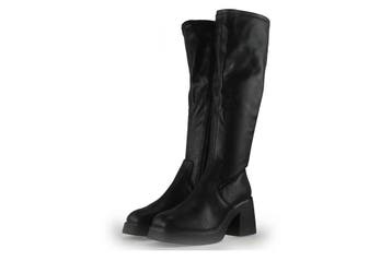 Sub55 Laarzen in maat 42 Zwart, Kleding | Dames, Schoenen, Hoge laarzen, Verzenden, Zwart, Sub55