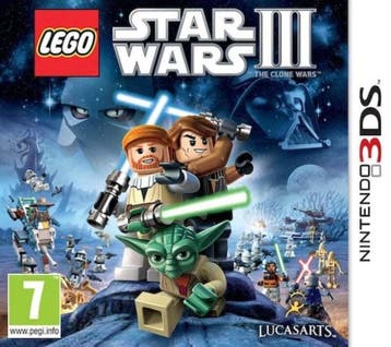 LEGO Star Wars 3 the Clone Wars (Losse Cartridge), Ophalen of Verzenden, Zo goed als nieuw