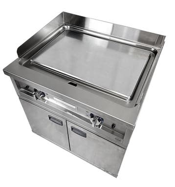 Combisteel Bakplaat | ENTRY 700 | Elektrisch | Verchroomd Gl, Ophalen of Verzenden, Nieuw in verpakking
