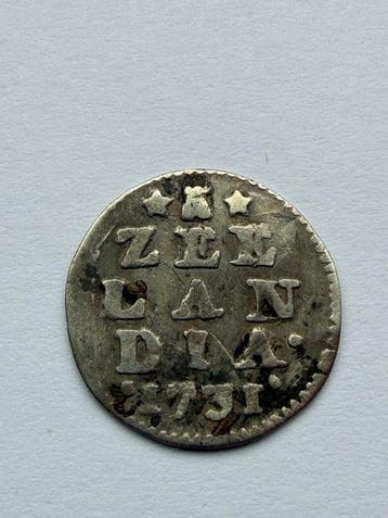 Nederland, Zeeland Wapenstuiver 1731/21 (Zonder