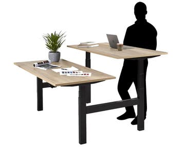 StandUp XF3 elektrisch zit/sta duo bureau, 120x80cm, Overige plaatsen, Ophalen of Verzenden, Nieuw in verpakking, Bureau