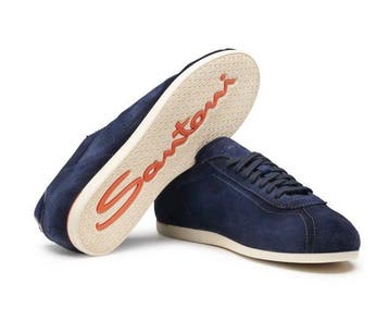 Santoni - Sneakers - Maat: EU 40.5 - Nieuw met tags, Kleding | Heren, Nieuw