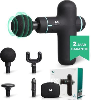 2dekans | Massagerr® Mini Massage Gun PRO - Relax en, Sport en Fitness, Massageproducten, Ophalen of Verzenden, Gebruikt
