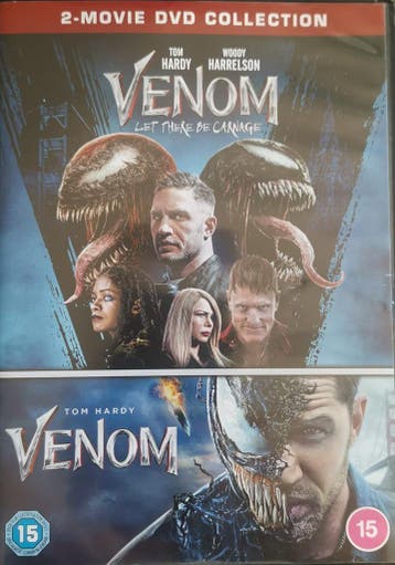 Venom 1 en 2 (Tom Hardy)                   Gratis verzenden, Horror, Verzenden, Boxset, Zo goed als nieuw