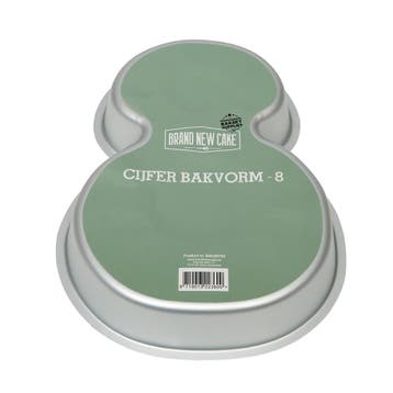 BrandNewCake Cijfer Bakvorm #8, Verzenden, Nieuw